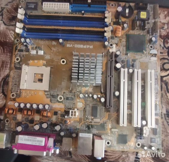 Материнская плата socket 478 asus