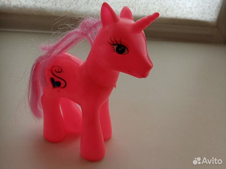 Игрушки пони и кольцо детское