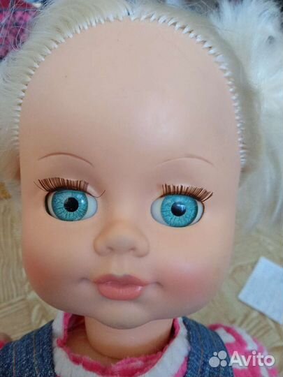 Кукла с закрывающимися глазами, переноска, манеж