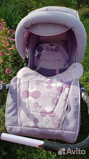 Коляска трансформер 2 в 1 бу Adamex young