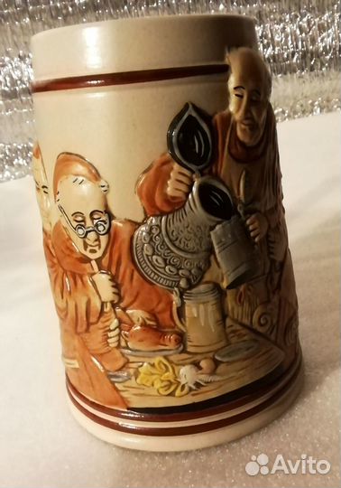 Пивная кружка Германия. Керамика