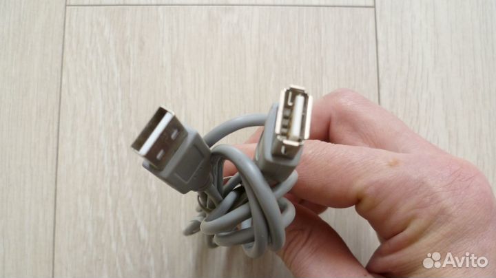 Кабель удлинительный USB 2.0 Type A (1.8м)