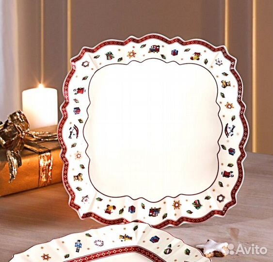 Блюдо 26 x 26 cm Villeroy & Boch Toys Delight 2580