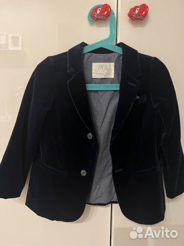 Пиджак zara детский 110см