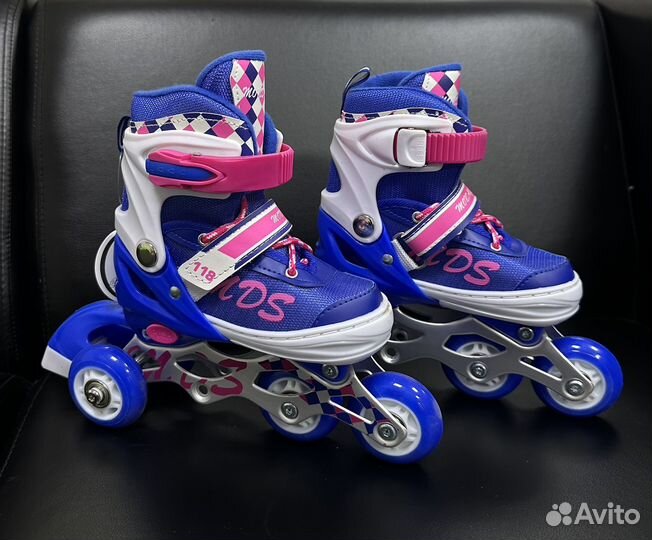 Роликовые коньки детские раздвижные новые
