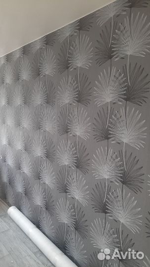 Поклейка обоев