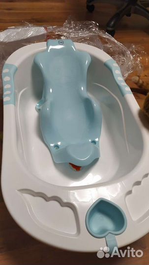 Ванночка для купания с горкой