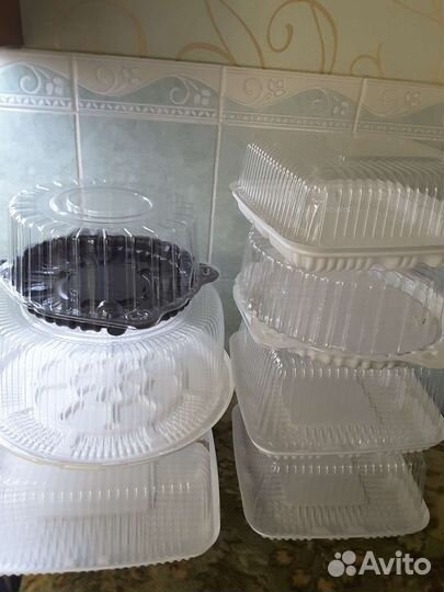 Упаковка из-под тортов,капкейков,пряников