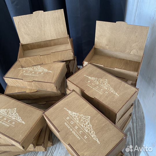 Коробки из дерева для маркетплейсов