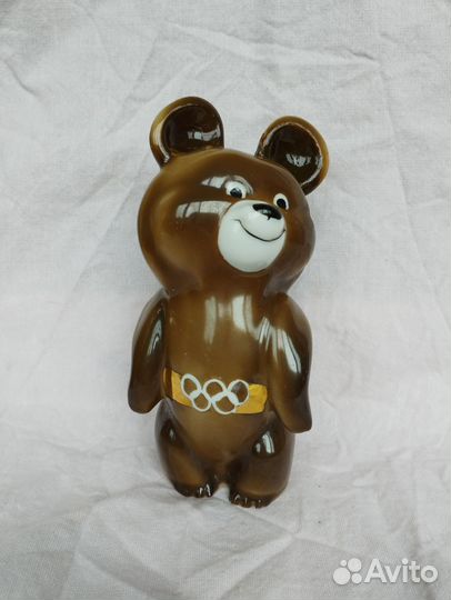 Олимпийский мишка Дулевский фарфоровый завод