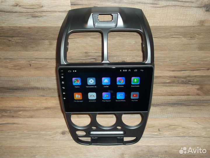 Магнитола Hyundai Accent Android GPS WiFi