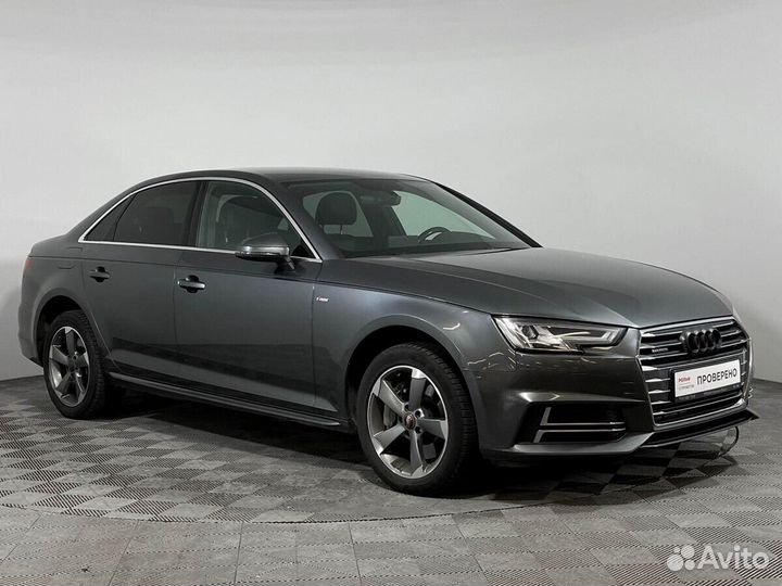 Audi A4 2.0 AMT, 2016, 122 000 км
