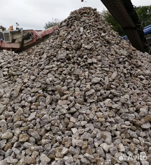 Щебень вторичный