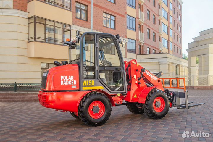 Мини-погрузчик Polar Badger WL50, 2023