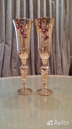 Свадебные фужеры