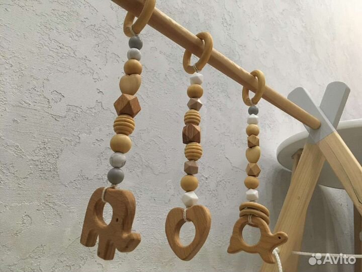 Деревянный развивающий тренажёр Монтессори