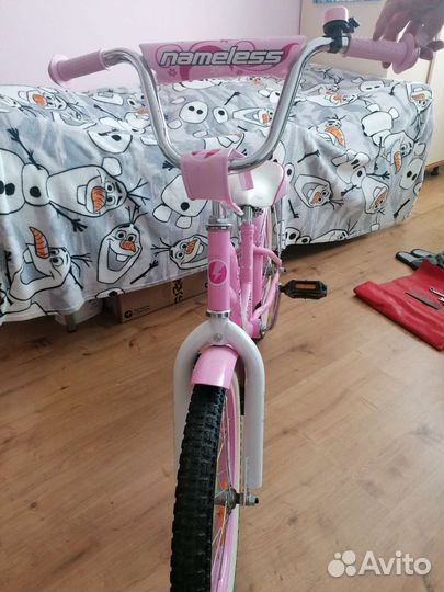 Детский велосипед диаметр колёс 18' nameless lady