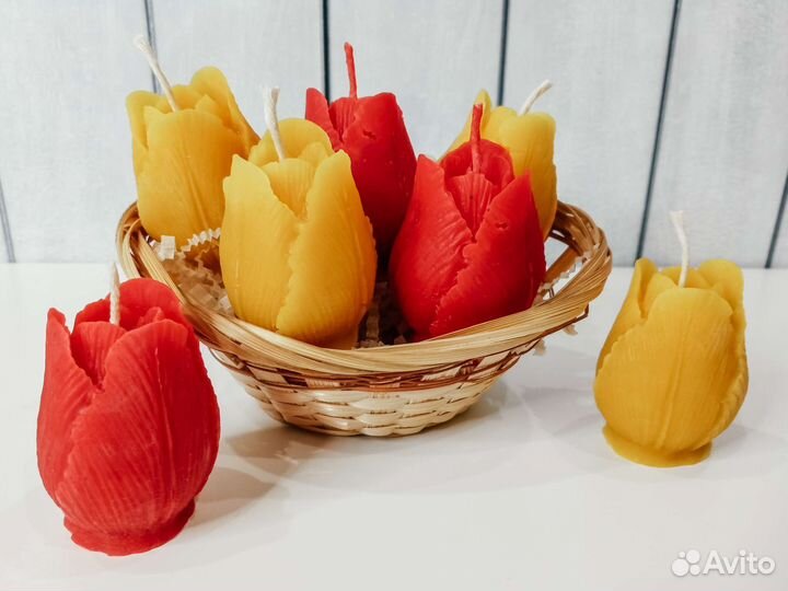 Свечи из натурального пчелиного воска