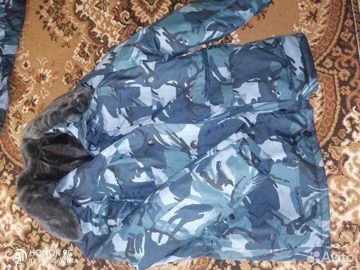 Костюм комуфляжный зимний 54