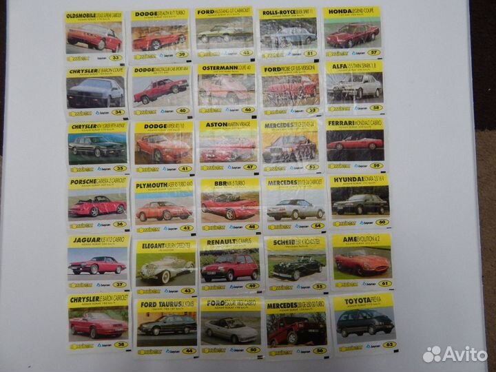 Вкладыши от жвачек bombibom