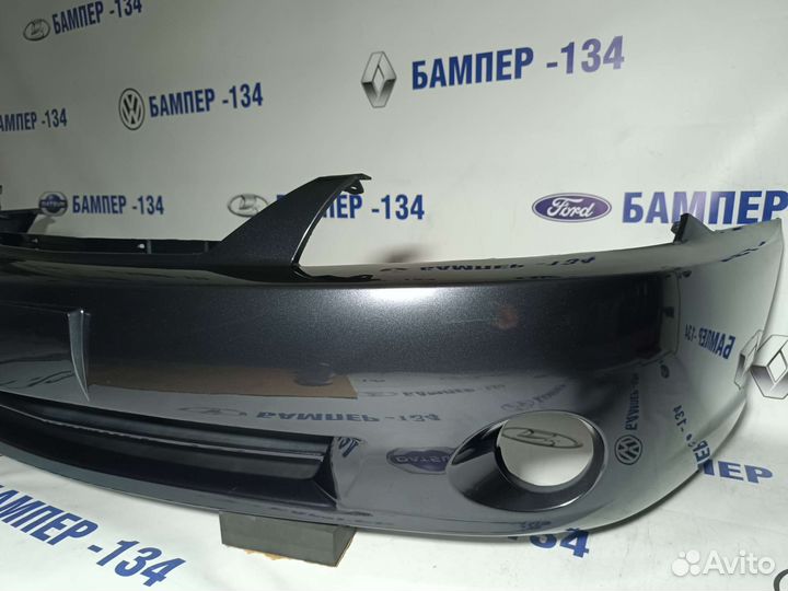 Бампер передний kia spectra черный жемчуг 2Z