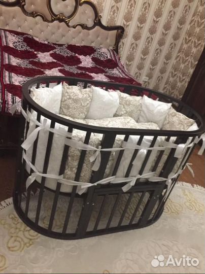 Детская кроватка с рождения до 5 лет