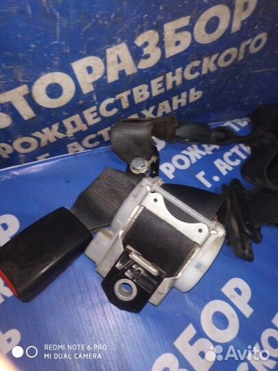 Задний средний ремень безопасности Ваз Лада Калина