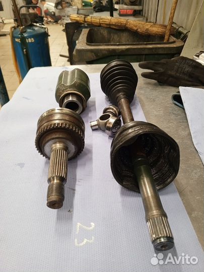 Привод передний левый airtrek cu2w 4g63