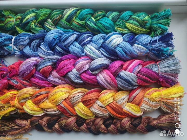 2 кг ниток мулине - прощаюсь с сокровищами