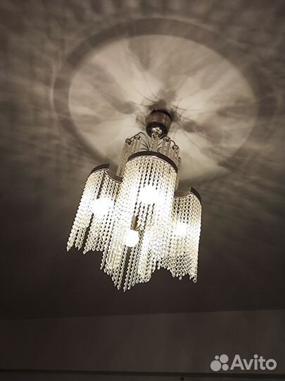 Хрустальная люстра СССР