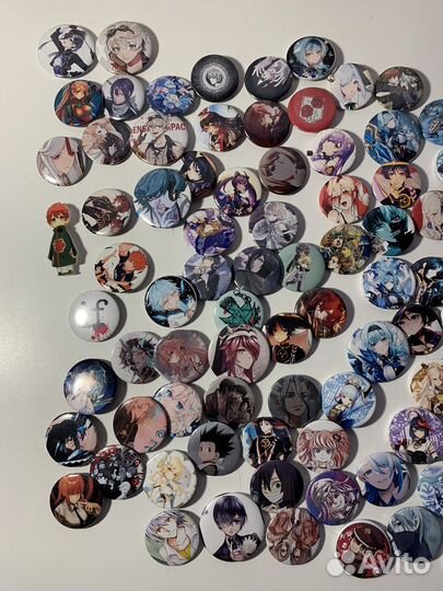 Значки аниме