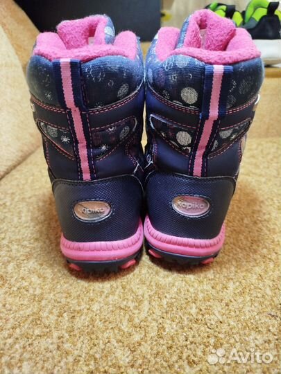 Ботинки зимние для девочки 31