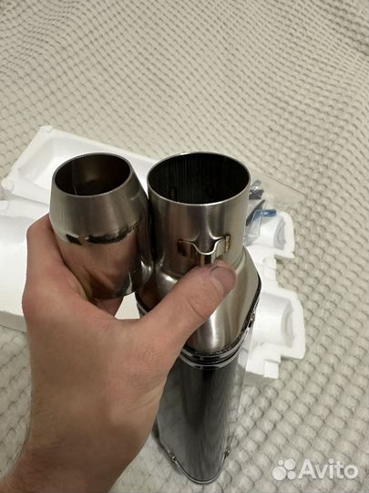 Выхлопной Глушитель для мотоцикла, 38-51 мм