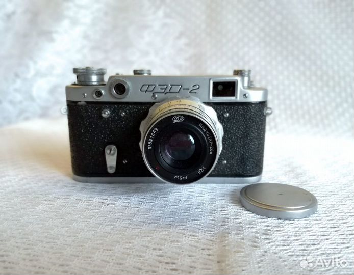 Фэд-2 Фэд-5 Зенит 11 объектив Гелиос 44М с футляро