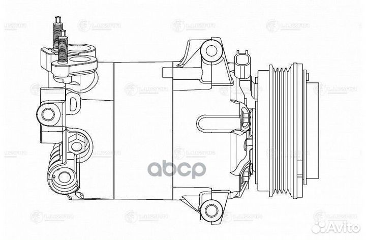 Компрессор кондиц. для а/м Ford Kuga II (13) 2