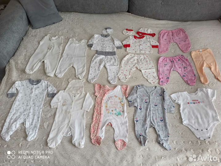 Детские вещи пакетом для девочек