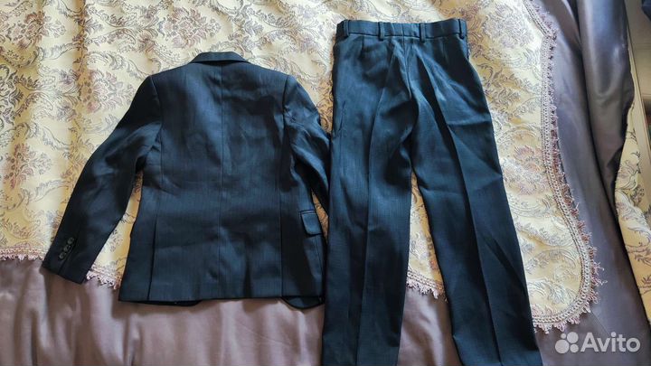 Школьный костюм для мальчика 122 синий