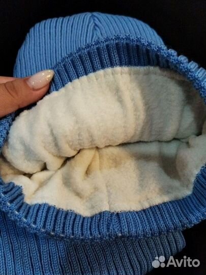 Комплект шапка и снуд