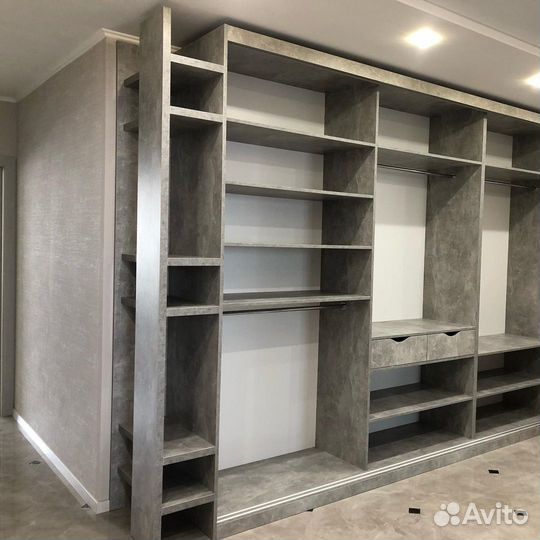 Шкаф купе на заказ Д248 Egger Мрамор Канделла