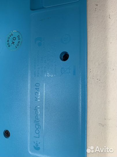 Беспроводная мышка и клавиатура logitech