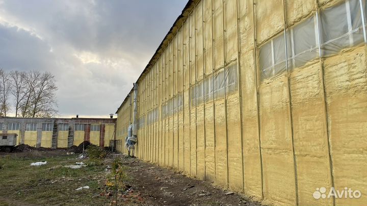 Утепление пеной ППУ