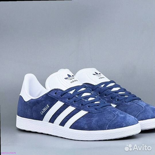 Кроссовки Adidas Gazelle Blue (Арт.75362)