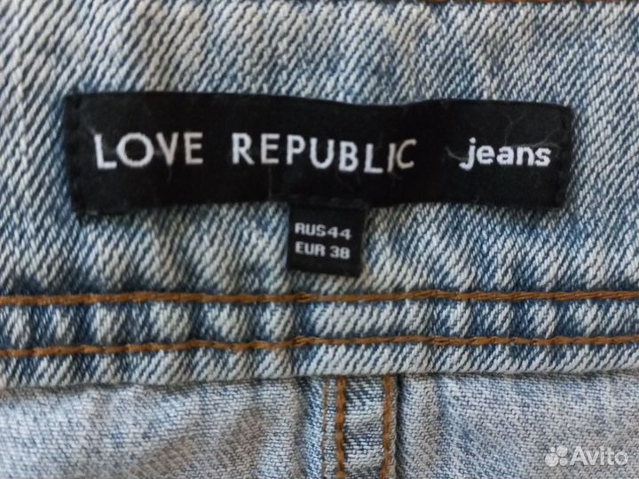 Юбка джинсовая love rebublik 44