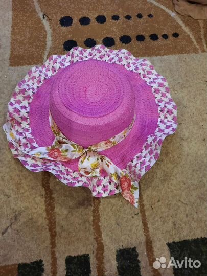 Шляпка детская