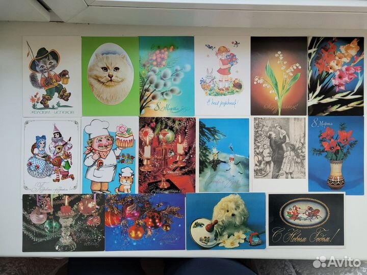 Открытки СССР чистые