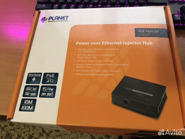 Planet PoE-400 инжектор питания