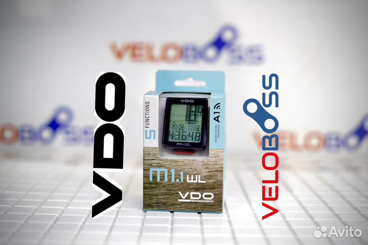 Велокомпьютер VDO M1.1WL беспроводной