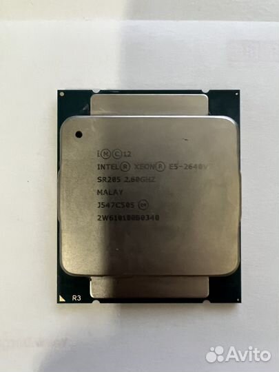 Процессор (cpu) Xeon E5 2640 v3. LGA 2011-3