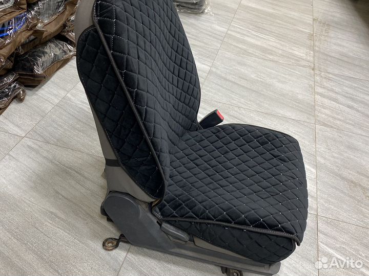 Накидки на автомобильные сидения Велюр ромб