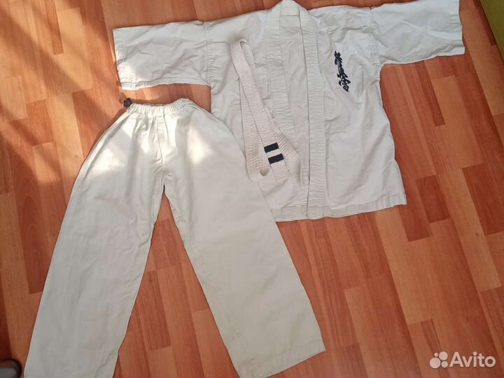 Кимоно для карате детское на рост 120—125 см